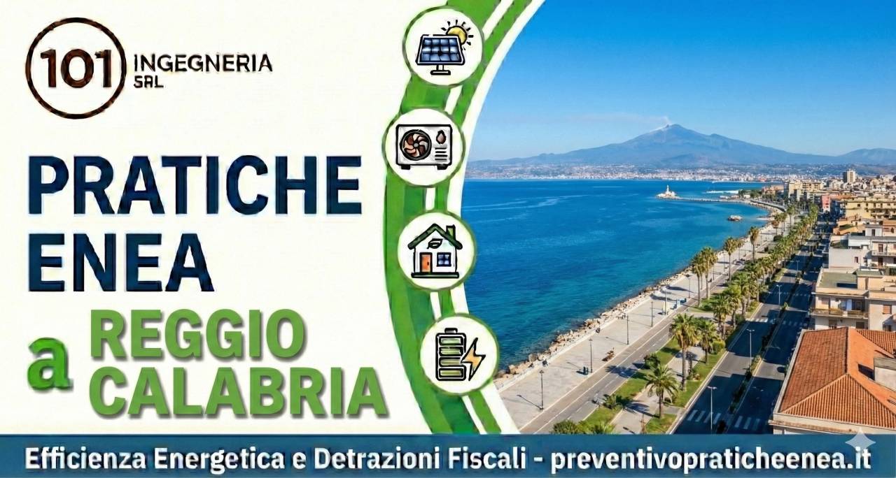 Preventivo pratiche ENEA Reggio Calabria | Ing. Stefano Basso e Luca Mascellino